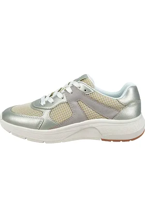 Bagatt Sneakers Beige con Dettagli Effetto Metallizzato e Soletta Estraibile D35AQM015069