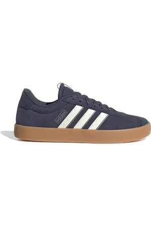 adidas SNEAKERS BLU IN PELLE VL COURT 3.0