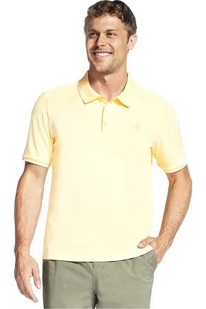 Skechers Polo Gialla a Maniche Corte Off Duty Polo