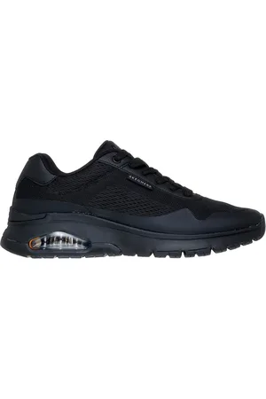Skechers Sneakers Nere con Tomaia in Mesh UNO FLEX SPRING ON AIR