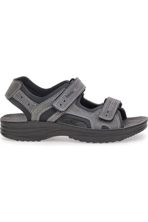 Inblu Sandali Grigi Con Strappi in Velcro 28 RY
