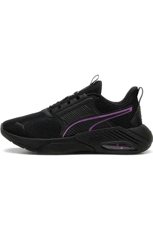 PUMA Scarpe da Running Nere con Tomaia in Mesh X-Cell Nova FS
