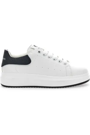 Laura Biagiotti Sneakers Platform Bianche e Nere 8360