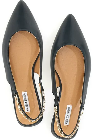 MARIELLA BURANI BALLERINE SLINGBACK NERE 51096