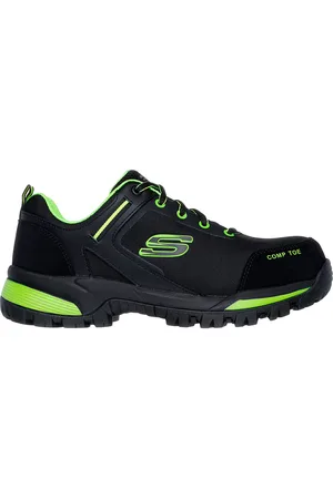 Skechers Scarpe Antinfortunistica Nere e Verde Work: Gatlon - Strigax