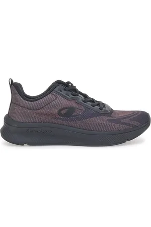 Champion Sneakers Nere e Rosse con Tomaia in Mesh GALACTIC Low Cut Shoe