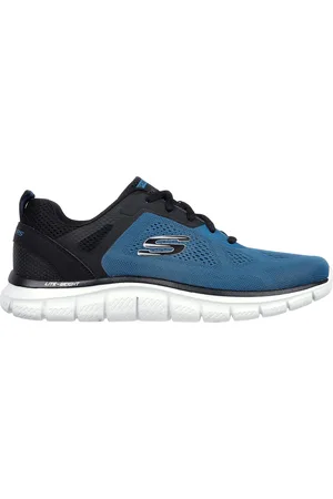 Skechers Scarpe da Fitness Blu e Nere Vegane TRACK BROADER