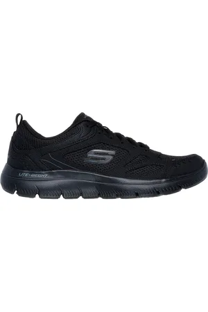 Skechers Scarpe da Allenamento Nere Con Tomaia in Pelle SUMMITS SOUTH RIM