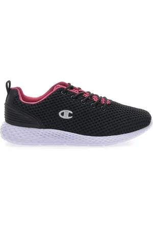 Champion Scarpa da running nera con dettagli rosa SPRINT