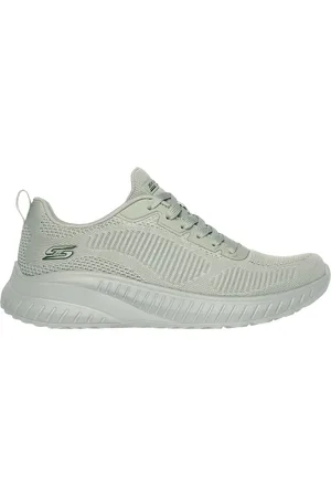 Skechers Sneakers Beige Con Memory Foam Bobs Squad Chaos Face Off