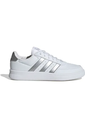 adidas Sneakers bianche con dettagli argento Breaknet 2.0