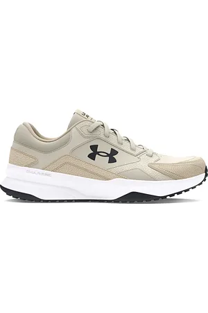 Under Armour Scarpe da Running Biege In Pelle Edge Lthr