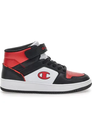 Champion Sneakers Mid-Cut Bianche e Nere Rd18 2 Mid B Gs