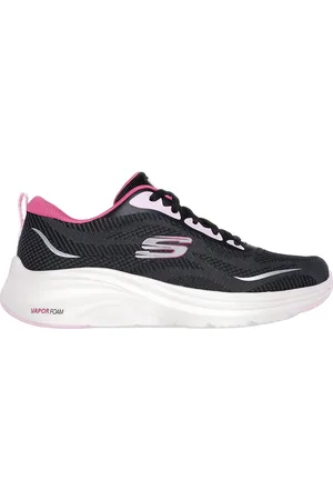 Skechers Sneakers Nere e Rosa Vegan Vapor Foam - Smooth Ride