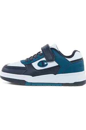 Champion Sneakers Bianche e Blu Rd18 Heritage B Ps