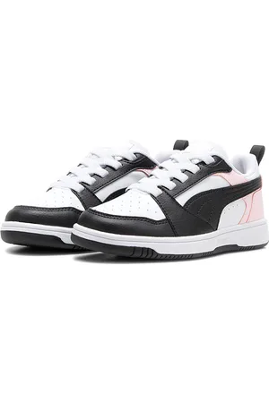 PUMA Sneakers bianche, nero, rosa Rebound V6 LO PS