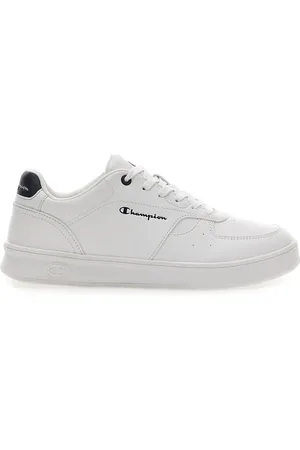 Champion Sneakers Bianche Con Logo Posteriore Newman