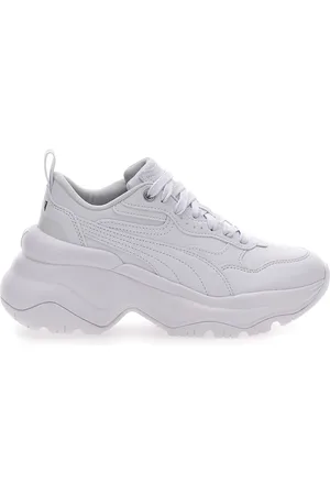 PUMA Sneakers Bianche Con SoftFoam Cilia Wedge