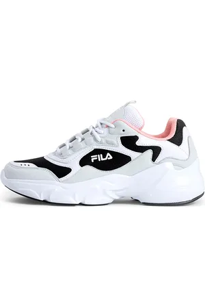 Fila Sneakers Bianche, Nere e Grigie con Platform Collene CB