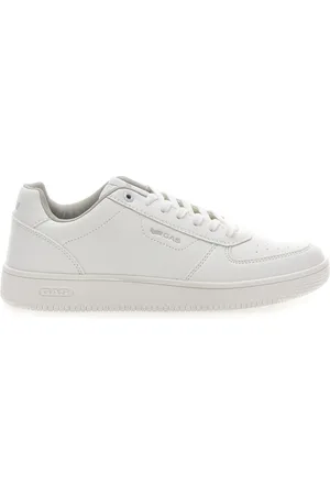 GAS Sneakers Bianche Blu Kevin