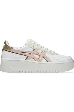 Asics Sneakers Bianche e Rosa Con Platform Japan S