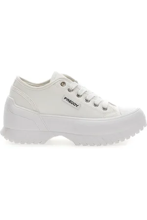 Freddy Sneakers Bianche con Platform 7601