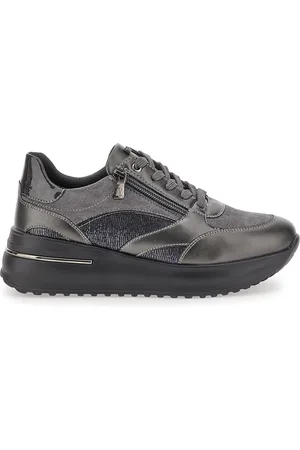 Inblu Sneakers Grigie Con Platform 5 Cm in406025