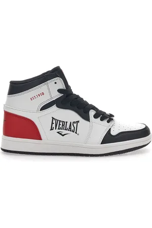 Everlast Sneakers Bianche e Nere Mid-Cut 716