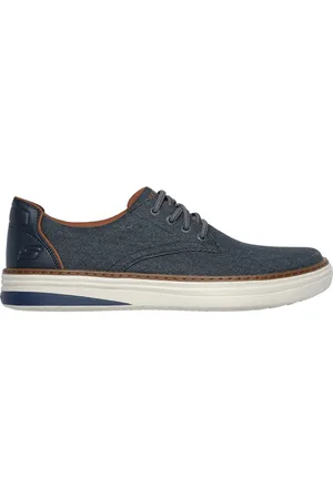 Skechers Sneakers Denim Blu da Uomo Hyland-Ratner