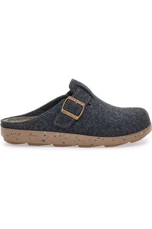 Inblu Pantofole Grigie con fibbia 12 MT EcoFriends