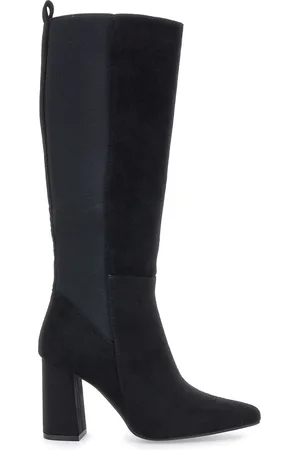 DAME Stivali con Tacco Neri 856