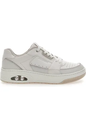 Skechers Sneakers Beige e Bianche Street Uno - Courted Style