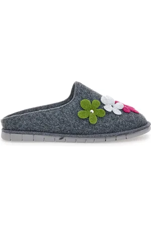 Dolce Vita Pantofole Grigie con Fiori 045
