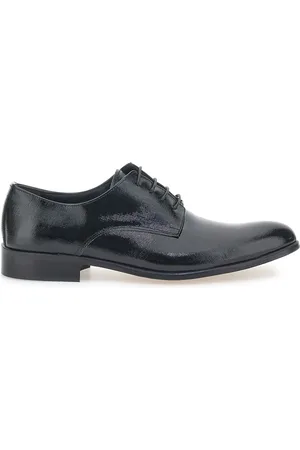 Pittarello Scarpe Stringate Nere In Vera Pelle Made In Italy 38020