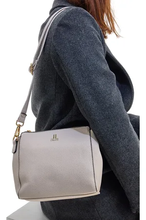 LANCETTI Borsa a Tracolla Nude Con Dettagli Oro NARCY 252-1/P