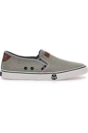 Route 66 Sneakers Slip-On Grigie 01805