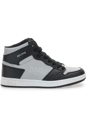Everlast Sneakers Argento e Nere Mid-Cut 716