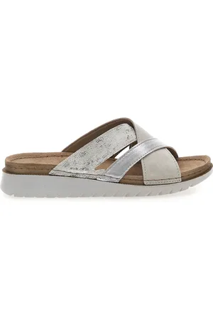 Inblu Ciabatte con Sottopiede in Pelle 45 CN