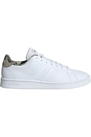 adidas Sneakers Bianche e Camouflage Advantage Base