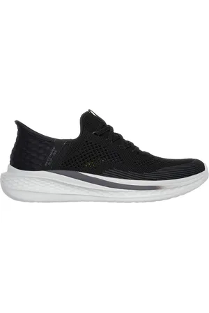 Skechers Sneakers Vegan Nere e Bianche Slip-ins Relaxed Fit: Slade - Ocon