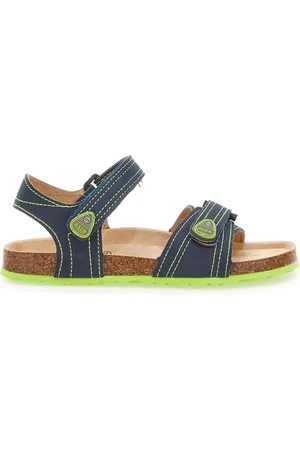 Asso Sandali Blu e Verdi casual da Bimbi 13569