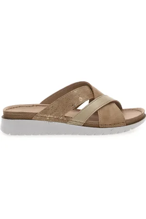 Inblu Ciabatte con Sottopiede in Pelle 45 CN