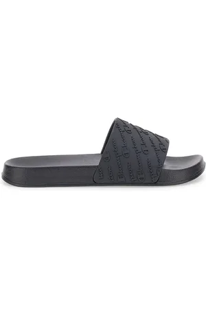 Champion Ciabatte Nere Antony Box Slide