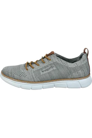 Bugatti Sneakers Grigie con Tomaia Traforata 321ASR01