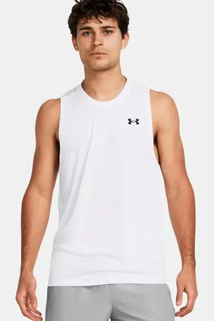 Under Armour Canotta Bianca Tech