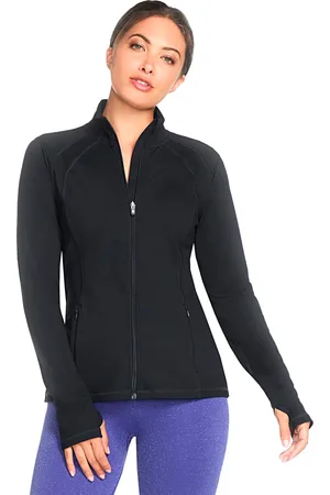 Skechers Felpa Nera con Cerniera Centrale SHECKERS GO WALK Jacket