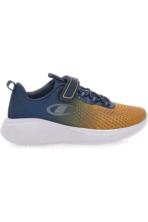 Champion Sneakers Blu e Gialle Con Logo Laterale Syphon Reflect B PS