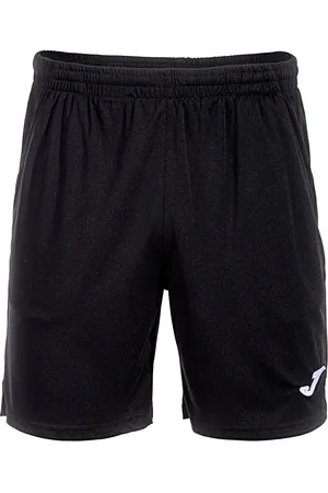 Joma Pantaloncini Sportivi Neri con Tasche da Padel Drive