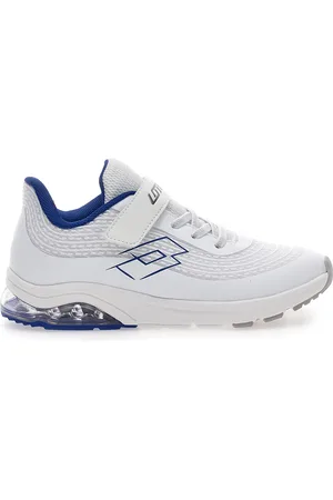 Lotto Scarpe da Ginnastica Bianche e Blu Oasi Amf Cl