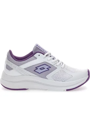 Lotto Scarpe da Running Bianche e Lilla Con Logo Laterale Speedride 800 W